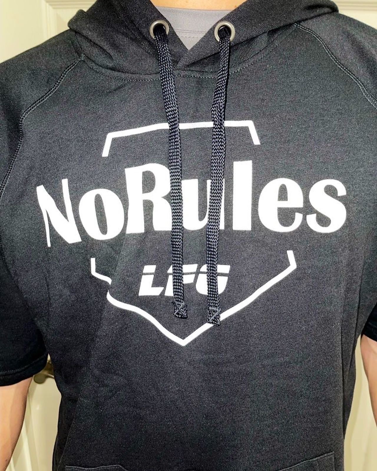 NoRules LFG Short Sleeve Workout Hoodie